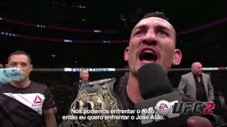 Entrevistas no octógono com Max Holloway e Anthony Pettis