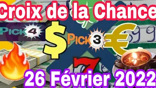 Croix de la chance 26 février 2022 🔥 Boul rale boul 🔥 Peter Vicker  Croix du jour🔥gps lotto