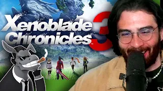 Xenoblade Chronicles 3 : Never Ending Game | HasanAbi Reacts to Videogamedunkey