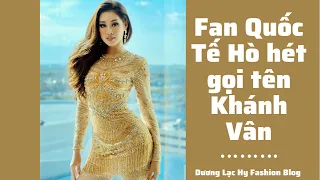 Hoa Hậu Khánh Vân được fan quốc tế hò hét kêu tên | Miss Universe 2021