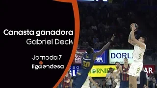 GABRIEL DECK gana el partido | Liga Endesa 2019-20