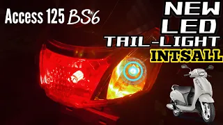 Suzuki Access 125 BS6 Led Tail Light Install