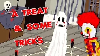 A Treat and Some Tricks - Halloween Night? NO PROBLEM! (Full Playthrough) Manly Let's Play