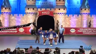 Hofstra University 2015 Girls "4" Partner Stunt Final