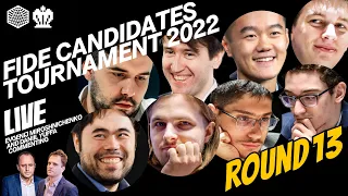 FIDE Candidates Tournament 2022: Round 13