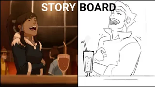 Korra and Bolin Date Storyboard | The Legend Of Korra