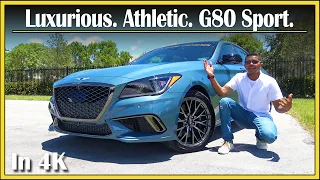 2018 - 2020 Genesis G80 Sport 3.3T Review (DETAILED) | An Athletic & Luxurious Bargain? | In 4K UHD!