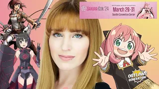 Sakura-Con 2024 Megan Shipman Q&A - Voice of Anya from SPYxFAMILY, Sasha from Attack on Titan