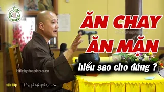 Ăn Chay hay Ăn Mặn mới là NGƯỜI TU? (giải đáp quá hay) - Vấn Đáp Thầy Thích Pháp Hòa