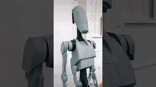 Star Wars Battle Droid 3D Printed in 4 days!
