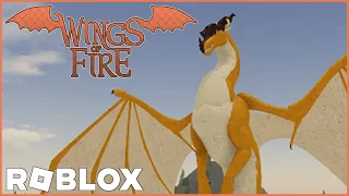 Exploring WoF's SKY KINGDOM in ROBLOX! || Wings of Fire Roblox