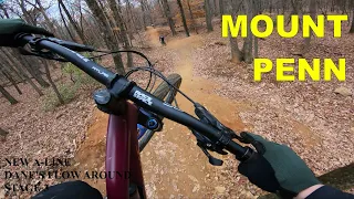 New MTB Jump Line at Mount Penn!