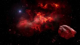 Red Nebula Ambient Space Music  Background sound for Dreaming, Relaxation, Meditation  L