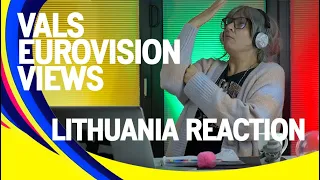 Val's Views - REACTION to LITHUANIA'S Eurovision Song Contest entry 2023
