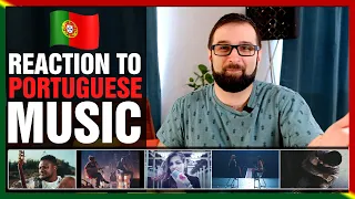 I react to Portuguese Music: Bárbara Bandeira,  Salvador Sobral, Matias Damasio, Fernando Daniel