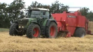 *Winter Barley - Harvesting + Baling - 2011*