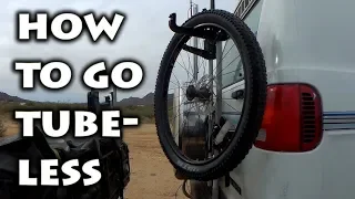 How To GO TUBELESS On Your Bike! STOP FLATS and Enjoy BETTER RIDE QUALITY Without Tubes