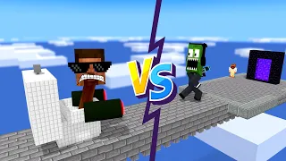 Minecraft Mobs : SKIBIDI RUNNER CHALLENGE 3 - Minecraft Animation