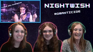 He Has A Nice Voice | 3 Generation Reaction | Nightwish | Romanticide