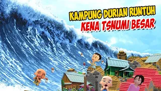 Kampung Durian Runtuh kena Tsunami Besar , Upin ipin sedih ! GTA Lucu