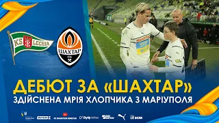 🧡 A dream come true! 12-year-old boy from Mariupol has played for Shakhtar and scored a goal ⚒