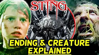 Sting (2024) Ending Explained + Spider Alien Creature Explored In Detail