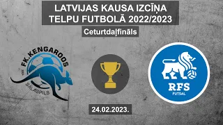 SK Kengaroos - RFS Futsal [Latvijas kausa izcīņa 2022/2023 Highlights]