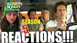 It's Always Sunny in Philadelphia S5 E2 "The Gang Hits the Road" | REACTION!!! 🌞