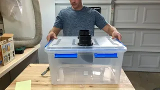 Will this plastic tub work as a dust separator?