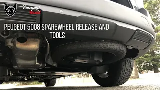 Peugeot 5008 Spare Tire Location and Tools