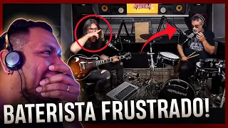 Regis Tadeu é um BATERISTA muito MEDÍOCRE kkkk