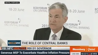 Central Bankers Panel: Jerome Powell, Mario Draghi, Haruhiko Kuroda & Philip Lowe