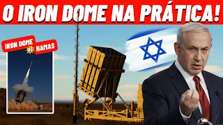 SIMULAÇÃO: Veja como o IRON DOME realmente funciona (Israel x Hamas)