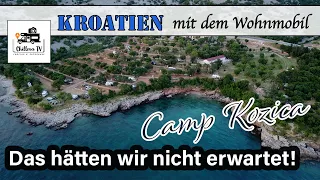 Kroatien - Camping Urlaub mit dem Wohnmobil - Platzvorstellung Camp Kozica - Adria Magistrale - 4K