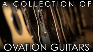 A Collection of Ovation Guitars