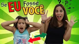 VIREI MÃE DA MINHA MÃE POR UM DIA - Mãe e filha trocando os papéis