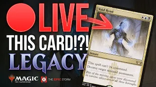 Void Rend over Abrupt Decay in Legacy The EPIC Storm v13.8 — Live Stream | Magic: The Gathering