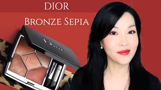 Dior Bronze Sepia (499) Eyeshadow Palette | Review, Swatches, Comparisons, Makeup Look