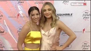 Maddie Ziegler and Mackenzie Ziegler arrive at 'My Friend's Place' Gala