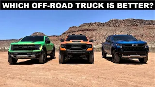 2022 Chevy Silverado ZR2 Vs Ford Raptor Vs Ram TRX: Which Truck Is The Best Value?