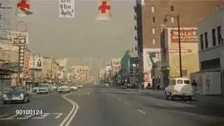 Hollywood blvd 1956 "Vintage Los Angeles" on Facebook  Footage can be licensed by Getty Images