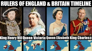 Timeline of the English Monarchs