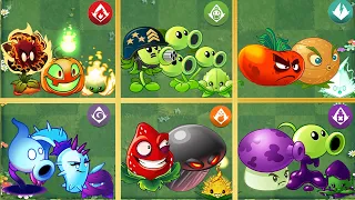 PvZ 2 Challenge   Random 6 Best Pair Team Plants Battlez   Which Team Plant Will Win ？