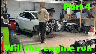 Non Runner Ford Fiesta 2016 1.2 Part 4 Will This Engine Run ?????