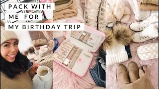 PACK WITH ME FOR MY BIRTHDAY TRIP!💕