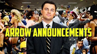 Arrow's November Announcements | Blu-ray | Arrow Video | 4K UHD | The Wolf of Wall Street |
