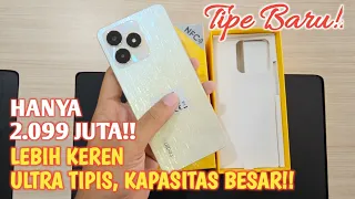 HANYA 2.099 JUTA!! TIPE BARU, TAMPILAN KEREN, ULTRA TIPIS, KAPASITAS BESAR!! UNBOXING REALME C53!!