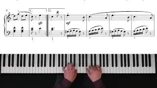 Burgmuller - Arabesque Op. 100, No. 2 - 3,200pts