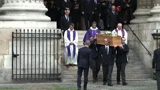 Le monde de la culture aux obsèques de Patrice Chéreau