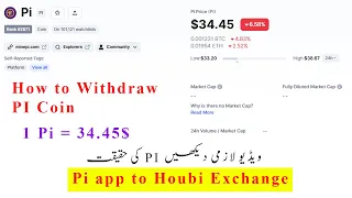 Pi Coin Ko kesy Withdraw Karain Houbi Exchange Mein Reality Of Pi Coin